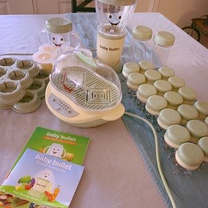 Baby bullet and baby turbo steamer